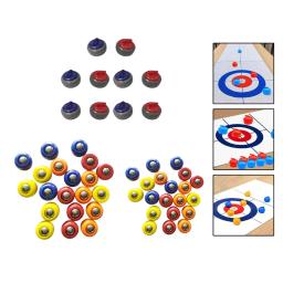 Mesa shuffleboard mini tabuleiro de xadrez brinquedos de mesa rolando contas brinquedo de futebol jogo de tabuleiro bolas rolantes - Image 4