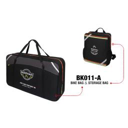 NOOYAH Bolsa de Transporte para Bicicleta Bolsa de Viagem para Bicicleta MTB Bolsa Protetora para Bicicleta de Estrada 3 Camadas de Espessamento para Ciclismo 2 em 1 Bolsa Dobrável - Image 4