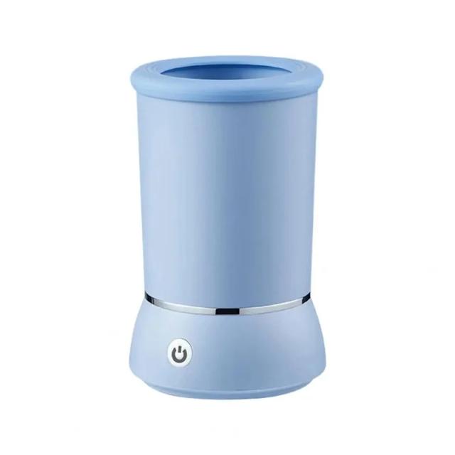 Lavadora Automática Recarregável para Patas de Cachorro - Removedor de Poeira e Sujeira em Silicone