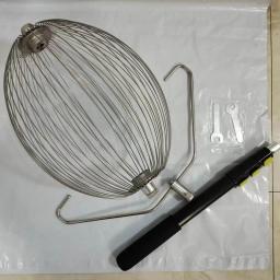 Coletor de bolas de tênis de comprimento ajustável, cesta portátil para coleta de rolo, fácil seleção - Image 5
