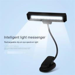 LED Music Stand Light, lâmpada de leitura do livro, kit de iluminação pescoço flexível, pianistas, músico presentes suprimentos - Image 5