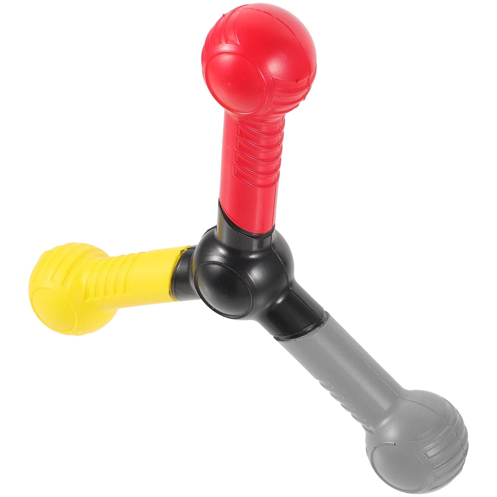 Vara de treinamento ferramenta de velocidade de reação esportes coloridos reflexo mental e físico melhorando brinquedo multi-alça - Image 1