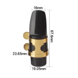 Bocal para Alto Tenor Saxofone Soprano, Clip, Clip Cap, Reed, Pad, Acessórios para Instrumentos Musicais, Drop Shipping, 5Pcs Set - Image 6
