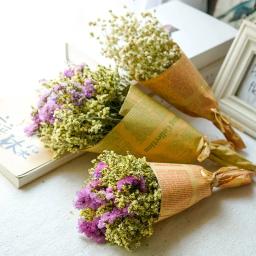 20 folhas de papel de embrulho de presente artesanal, material retrô de buquê de flores de 50x70 cm, papel kraft do jornal inglês, material para presentes diy - Image 6