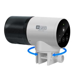 Alimentador automático de peixes para aquário, controle inteligente, dispensador de aquário, temporizador mudo inteligente, acessórios - Image 4