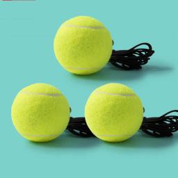 Conjunto de raquete de tênis absorvente para crianças, Raquetes portáteis individuais com bolsa de transporte, Rebound Lightweight Tennis Trainer - Image 4