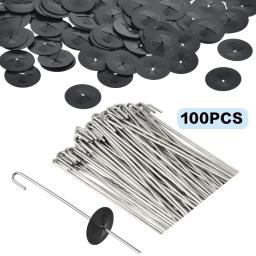 Esgrima Guard Clips para anexar, Galvanizado Soldado Wire Mesh, Painel Solar, Proteção, 100pcs - Image 2