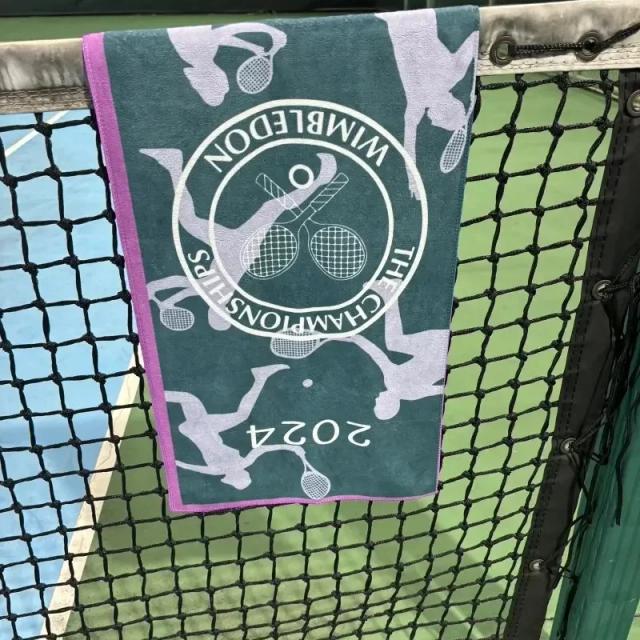 Toalha de Secagem Rápida para Esportes em Algodão - Ideal para Tênis, Badminton e Natação para Homens e Mulheres