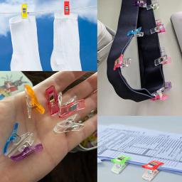 Clipes acolchoados plásticos para costura DIY, grampos de colcha, tricô e vestuário, trabalho de papel, enforcamento, 20 PCs, 50PCs - Image 6