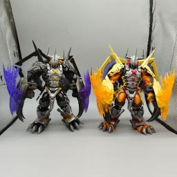 Digimon anime figura modelo digital bebê preto guerra greymon terno móvel kit figuras de ação anime periférico brinquedo colecionável presente - Image 5