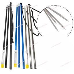 Lanyard-falante pesca invertida, liga de alumínio acessórios, seção 3, com 5 hastes farpadas - Image 2
