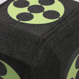 3d tiro com arco bloco alvo 8.6 "cubo auto recuperação expe caça tiro alvo pedaço em camadas alvo preto 22cm para todas as setas - Image 5