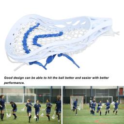 Lacrosse Head Mesh amarrado, Prova de desgaste, Nylon, Stick Heads for Training Competition, Acessórios Lacrosse - Image 5