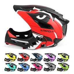 Capacete de bicicleta completo destacável para crianças, Capacete esportivo infantil, ciclismo infantil, skate MTB, patinação de rolo, bicicleta - Image 1
