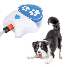 Fonte De Água Do Cão Com Mangueira, passo Na Pata Ativado Dispensador De Água Potável, alimentador De Sprinkler - Image 2