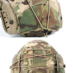 Capa capacete tático Multicam para airsoft e paintball, equipamentos de proteção, cs, wargame, acessórios - Image 5