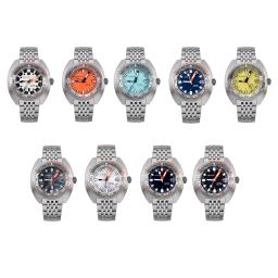 SUB300T-Men é automático mecânico mergulhador relógio, safira vidro, data luminosa, 200m, virar pulseira, Seestern relógio de pulso, retro, marca Top - Image 5
