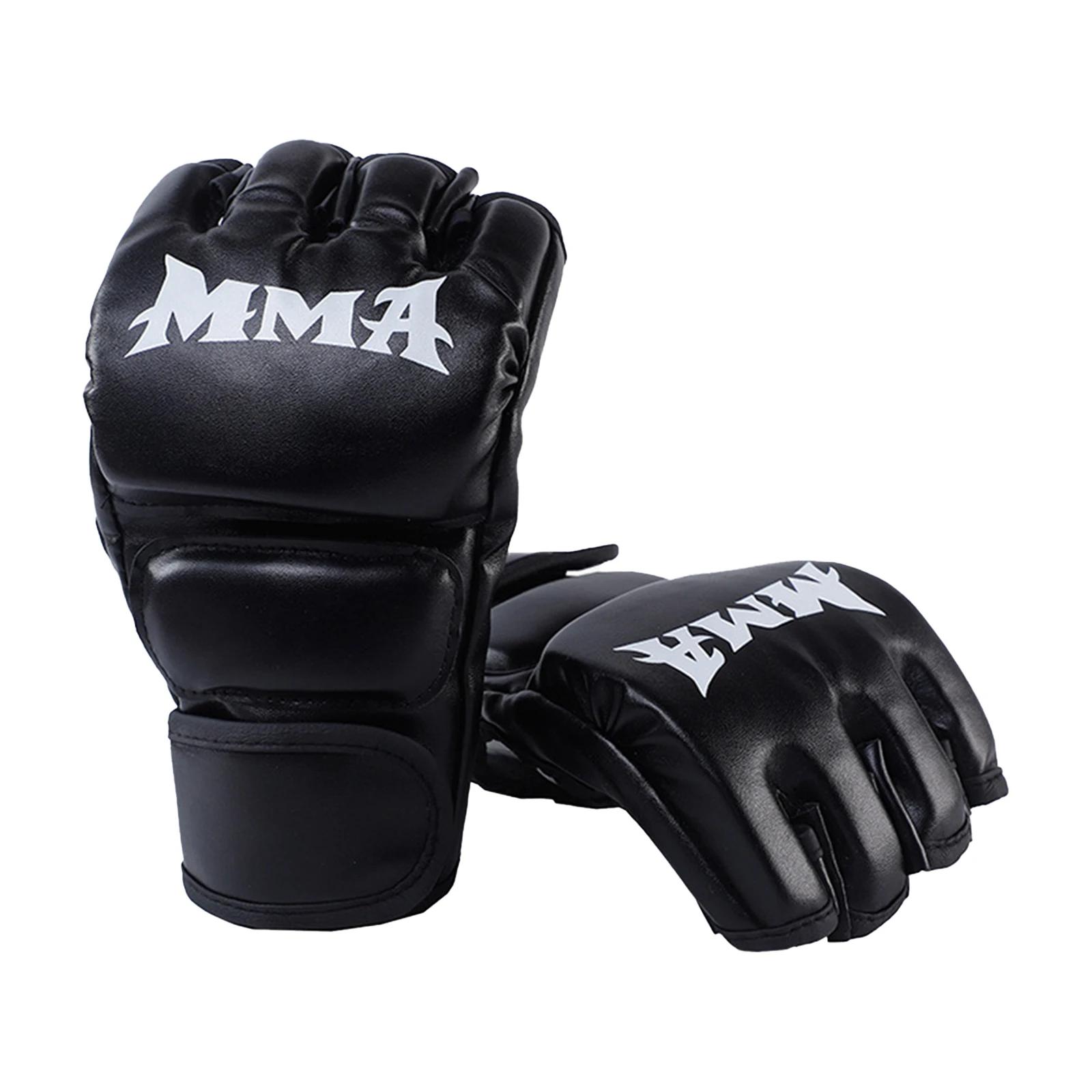 Luvas de Boxe Kick para Homens e Mulheres, PU, Karatê, Muay Thai, Luta Livre, Treinamento MMA Sanda, Adultos, Equipamentos Infantis - Image 1