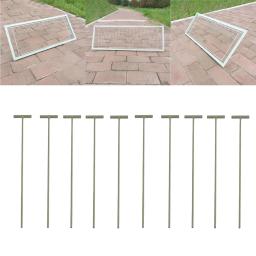 Armadilhas T removíveis para Pigeon Birds Entrance, única agulha Birdcage, 10pcs - Image 5