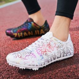 Tênis de atletismo masculino e feminino, tênis de corrida spikes, leve, partida de corrida profissional, tênis atlético de treinamento - Image 5
