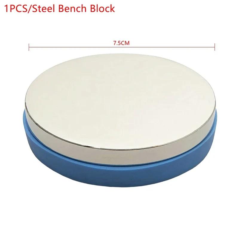 Kit de carimbo de couro de metal para fazer jóias números alfabeto selo perfurador martelo bloco de aço impressão ferramentas perfurador - Image 1