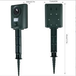 Repelente de animais ultrassônico, novo sensor ao ar livre, à prova d'água, jardim, pragas, mouse, raposa, gato, cachorro, morcego, repelente de animais, dissuasor, espantador - Image 6