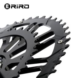 Riro manivela de fibra de carbono para bicicleta de estrada, 11/12 velocidades 50-34/53-39t, montagem direta, 170mm 46/48/50/52t, peças de bicicleta - Image 6