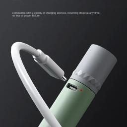 Xiaomi-Recarregável LED Lanterna de Luz Forte, Doméstico, Portátil, Ao Ar Livre, Noite, Luz de Emergência, Foco Variável, À Prova D 'Água - Image 6