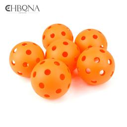 PE plástico Floorball Stick Ball para treinamento de hóquei em campo, rua e prática esportiva ao ar livre, equipamento de hóquei no gelo, 72mm, 26 furos - Image 1