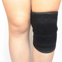 Joelheiras pretas para dança de voleibol e ioga, mulheres e homens, suporte para patela, protetor de fitness, equipamento de trabalho 1pc - Image 3