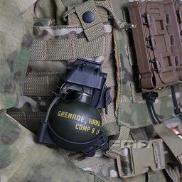 Modelo de granada tática Recipiente pequeno, modelo de fragmentação Manequim plástico, para CS CQB Paintball, AQzxdc M67 - Image 6