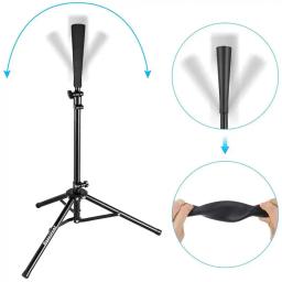 Treinador De Batedeiras De Beisebol Com Exibição, Cobertor De Borracha, Acessórios De Softball, Suporte De Treinamento Durável Prático, Equipamento De Treinamento De Auxílio - Image 2