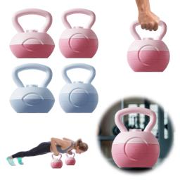 Kettlebell cheios de água pesos anti deslizamento aperto haltere pesos pesos ajustáveis pesos de mão para treinamento de força - Image 4