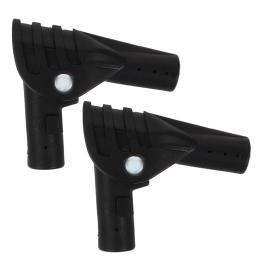 2 pçs acessório de barraca automática dobrável haste de suporte conjunta diy reparação acessórios ao ar livre peças 2 pçs pólo tenda acessórios kit - Image 3
