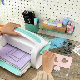 Handheld Dobrável Embossing Machine, DIY Handmade Cartão Making, Faca de Aço Carbono, Molding Embossing Paper Art Machine, A4 - Image 3