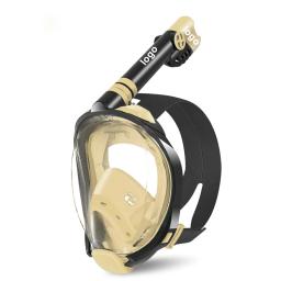 Máscara De Mergulho De Rosto Completo Snorkel, Correia De Liberação Rápida, Silicone Líquido, Alta Qualidade - Image 1