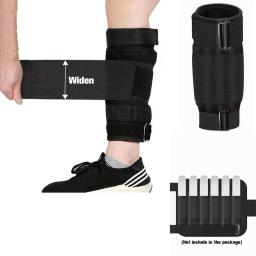 Pesos ajustáveis do tornozelo Suporte Brace Strap, Corrida, Caminhada, Crossfit, Força das pernas, Treinamento, Protetor de choque, Equipamento de ginástica, XA179L - Image 1