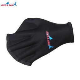 Luvas De Webbed De Dedo De Treinamento De Natação, Mergulho De Mão Flippers, Resistência Fit Paddle, Esportes Aquáticos - Image 2