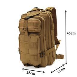 Mochila tática impermeável ao ar livre para homens, mochila Molle para camping, caça, trekking, bolsa esportiva, softback, grande capacidade - Image 6