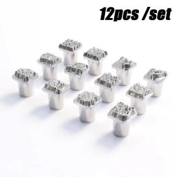 Ferramenta de impressão de couro, selos artesanais, flor, animal, escultura de couro, ferramenta soco, 12pcs set - Image 5