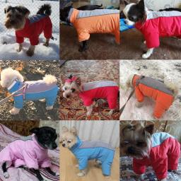 Macacão impermeável para cães pequenos, roupas quentes para cães, jaqueta de cachorro, casaco chihuahua, traje Yorkies, macacões de estimação, inverno - Image 6