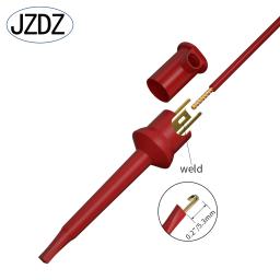 Jzdz sonda de teste com clipe de gancho de teste, 10 peças para teste eletrônico mini conector grabber ferramentas diy acessórios j.30007 - Image 5