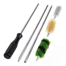6 pçs haste escova de limpeza kit alumínio para 12 ga calibre caça - Image 2
