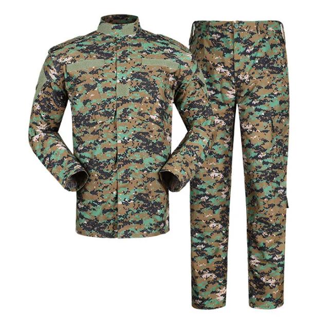 Uniforme Tático Masculino Camuflado Militar para Treinamento ao Ar Livre 2024