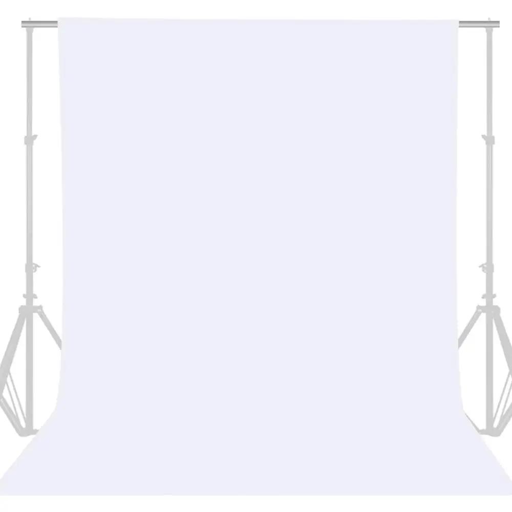 Pano de fundo, verde liso, branco, preto, algodão puro, tela cromática, estúdio de fotografia, transmissão ao vivo - Image 1