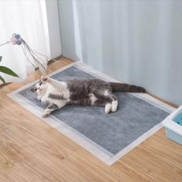 Almofada descartável de urina para cão, fralda absorvente, grandes suprimentos para cães, carvão vegetal de bambu, fraldas de cachorro, desodorante - Image 5