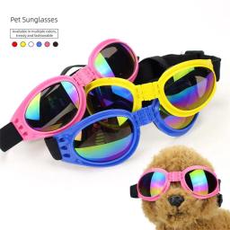 Óculos protetores dobráveis para pet, protetor solar suprimentos para gato e cachorro - Image 3