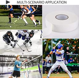 1/3 rolls pano hóquei fita adesiva antiderrapante lacrosse campo hóquei no gelo vara lâmina lidar com esportes fita hóquei acessórios - Image 5