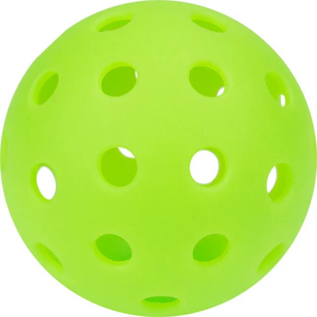 Bolas de Pickleball Luminosas para Jogos Noturnos - Conjunto com 6 Bolas Verdes Brilhantes em Golfe, 40 Buracos, 74mm