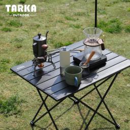 Tarka-mesa dobrável para camping ao ar livre, mesa portátil para piquenique, churrasco, alta resistência, alumínio ultraleve - Image 6
